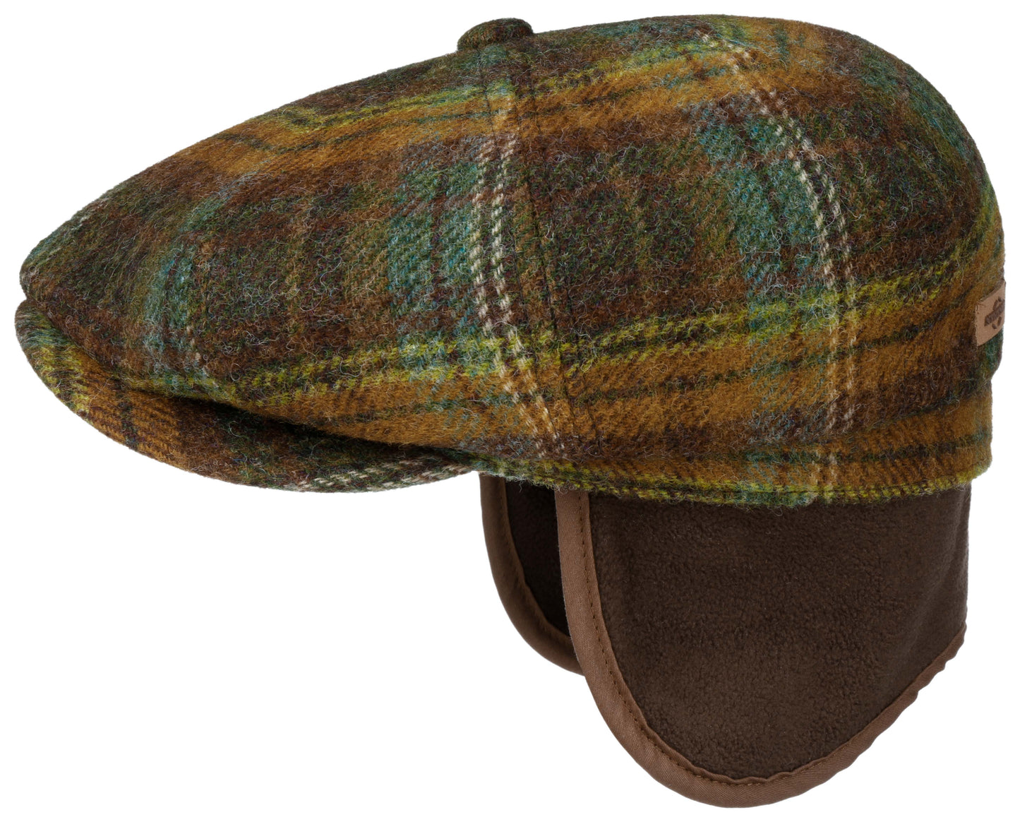Stetson Hatteras Earflaps Wool Check256