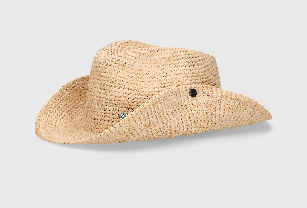 Borsalino Raffia Crochet Tesa Larga