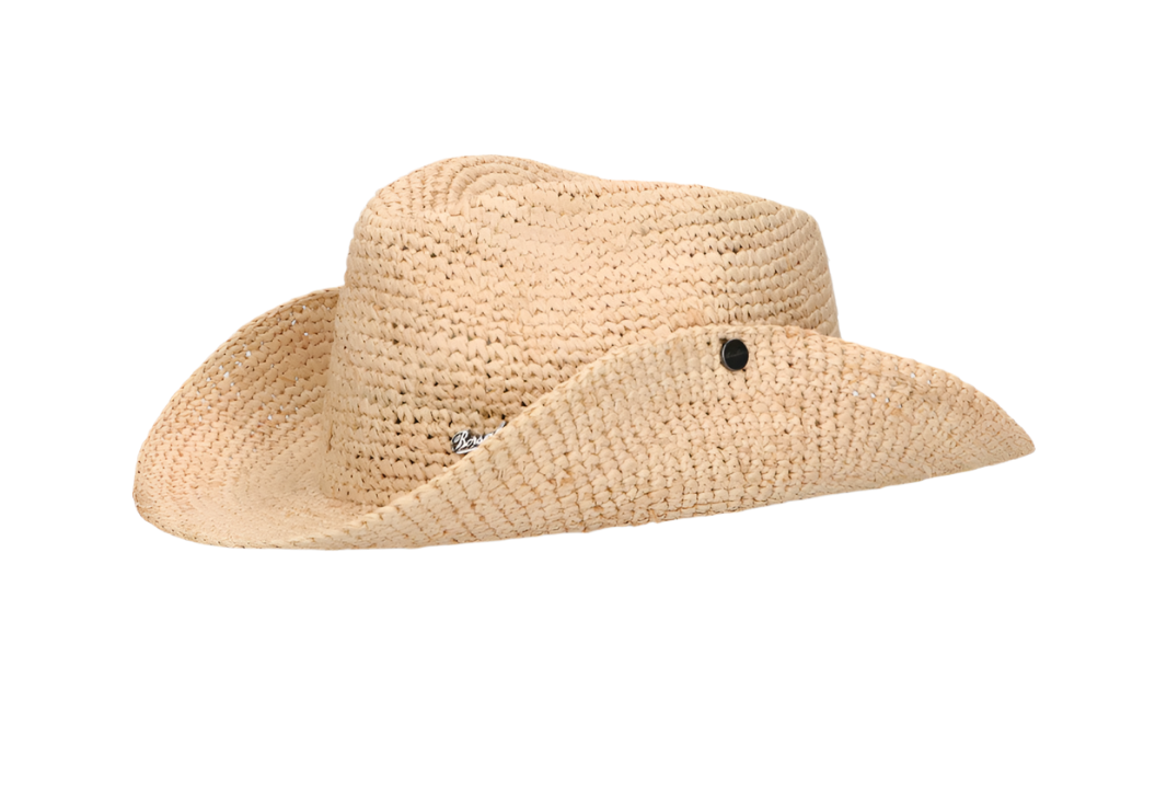 Borsalino Raffia Crochet Tesa Larga