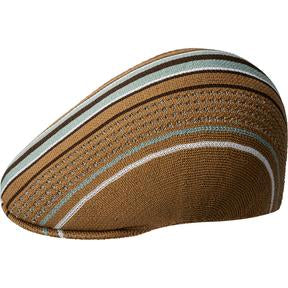 Kangol Clubhouse Stripe 507 Tan-Sage Green