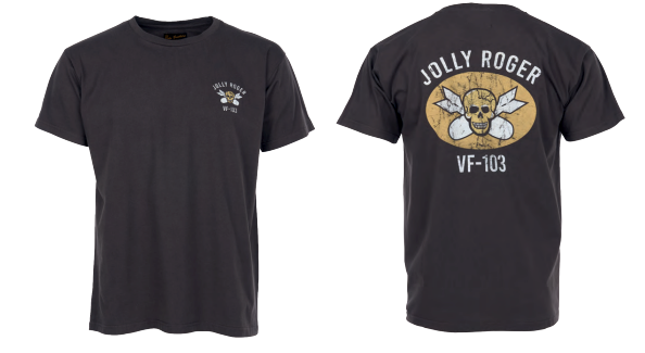 Pike Brothers 1969 Sports Tee Jolly Roger Black