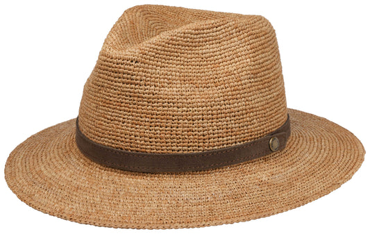 Stetson Traveller Raffia Crochet Rollable 76