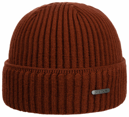 Stetson Beanie Merino Wool 86