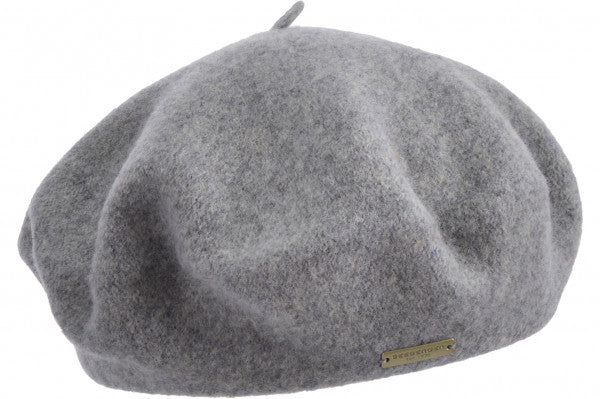 Seeberger Beret Smoke Grey