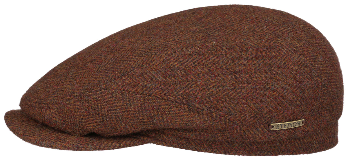 Stetson Driver Cap Wool Herringbone 386