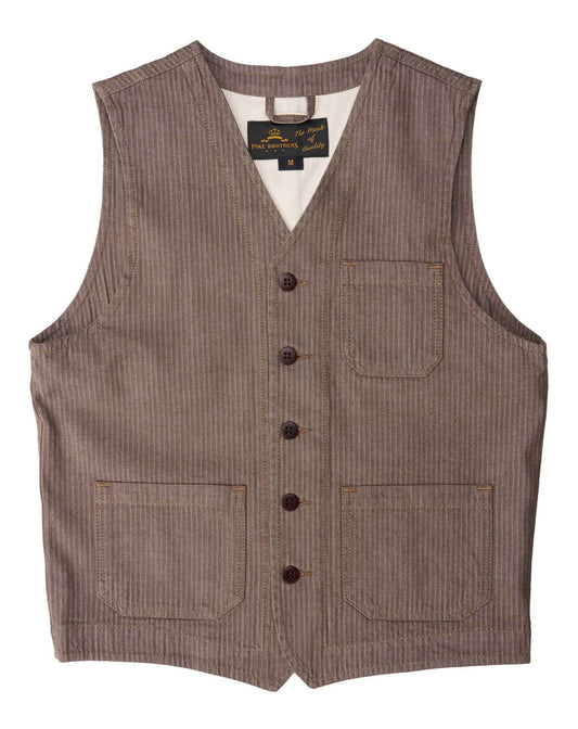 Pike Brothers 1937 Roamer Vest HBT Brown