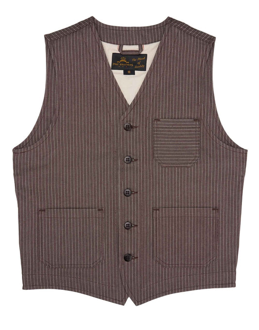 Pike Brothers 1937 Roamer Vest Brown Wabashi