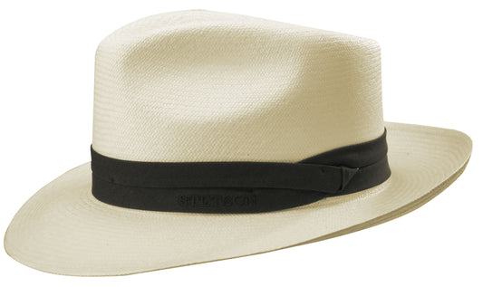 Stetson Fedora Panama Bleached 5 71