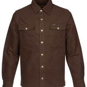 Pike Brothers 1943 CPO Shirt Moleskin Soil Brown