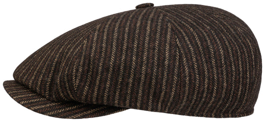 Stetson 8-Panel Cap Woolen Stripe 676
