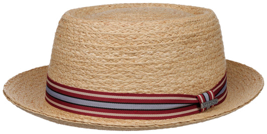 Stetson Pork Pie Raffia 7