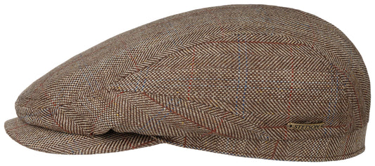 Stetson Driver Cap Silk Herringbone 376