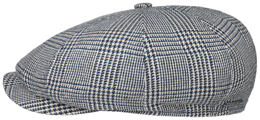 Stetson  8-Panel Cap Silk/Cotton Glencheck 227