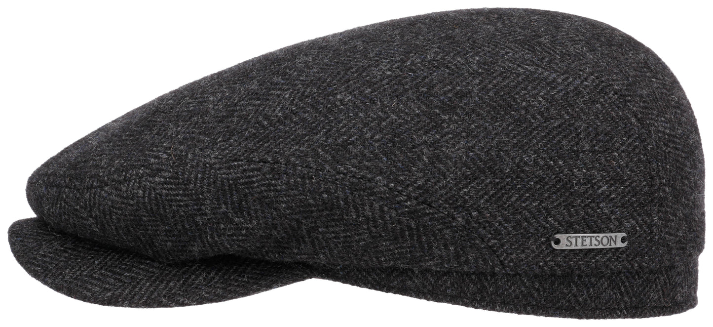 Stetson Driver Cap Wool Herringbone 311