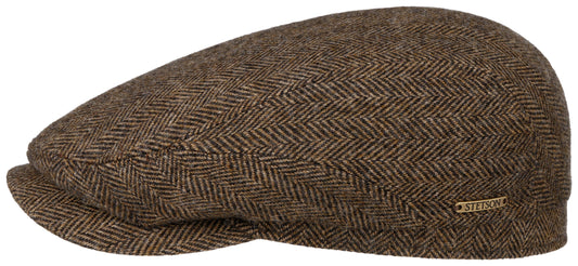 Stetson Driver Cap Wool Herringbone 367