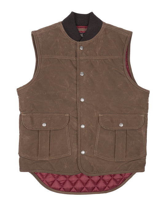 Pike Brothers 1966 Rodeo Vest Waxed Sand