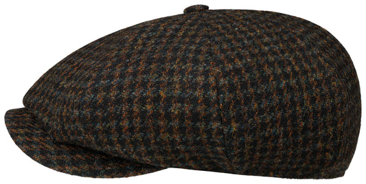 Stetson Irish Cap Houndstooth Harris Tweed 126