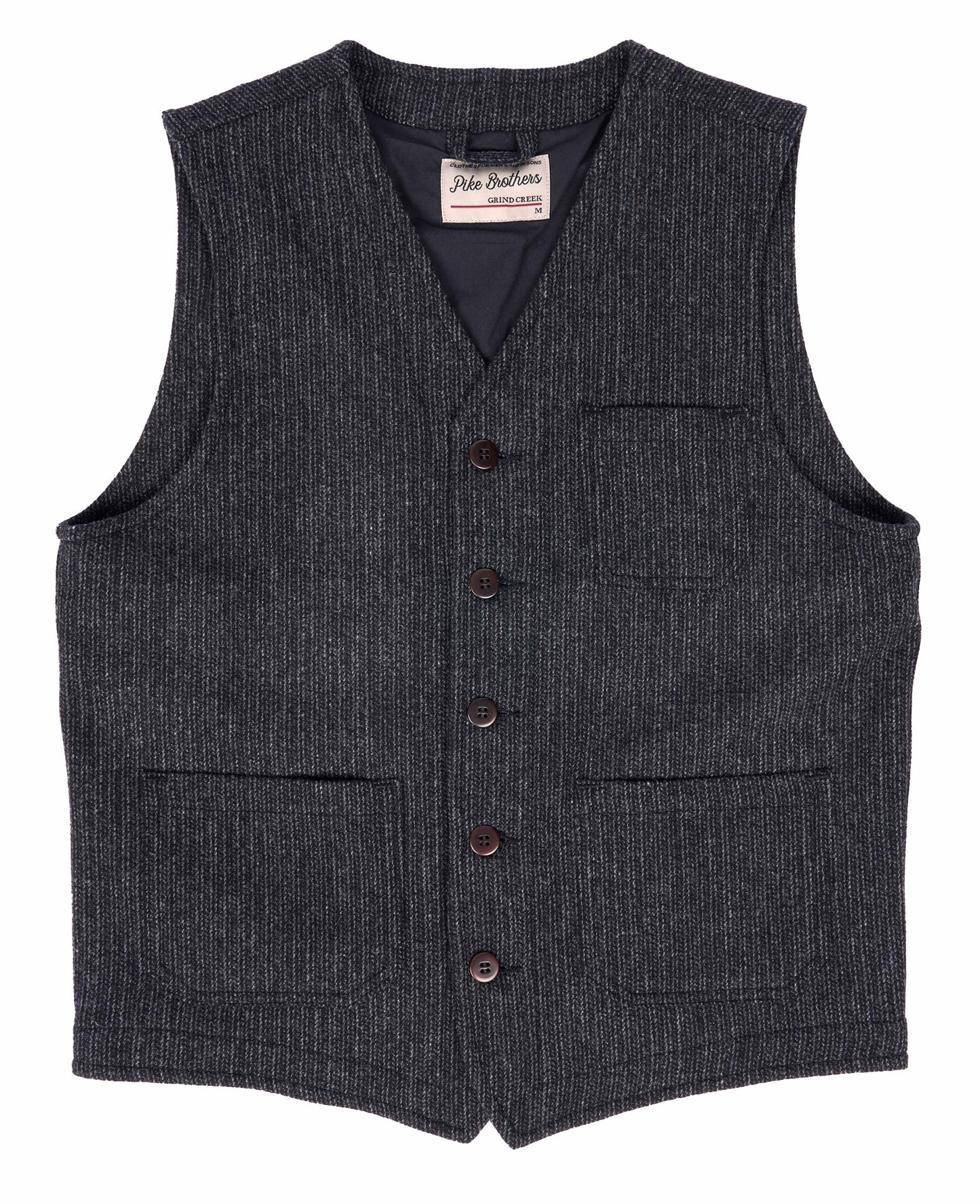 Pike Brothers 1937 Roamer Vest Glasgow Grey