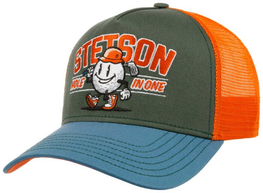 Stetson Trucker Cap Golf Hole In One 42