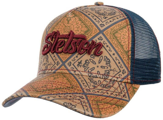 Stetson Trucker Cap Vintage Print 27