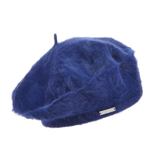 Seeberger Angora Beret Blue