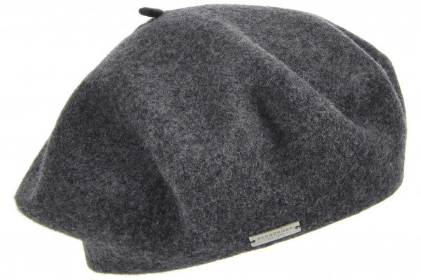 Seeberger Beret Anthracite