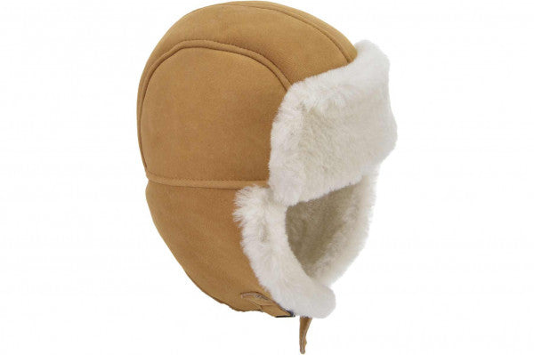 Seeberger Shearling Chapka Camel