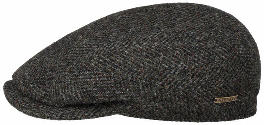 Stetson Driver Cap Herringbone Harris Tweed 334