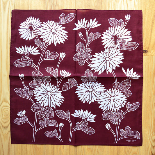 Kobashi Studio Bandana Burgundy