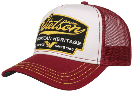 Stetson Trucker Cap American Heritage Red
