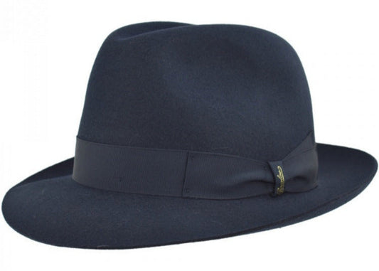 Borsalino Brushed Felt Blue