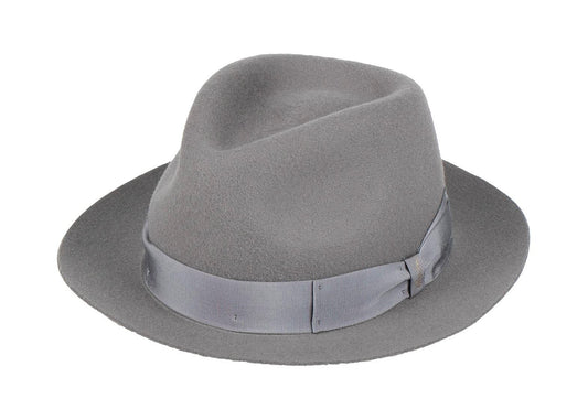 Borsalino Brushed Felt Grey