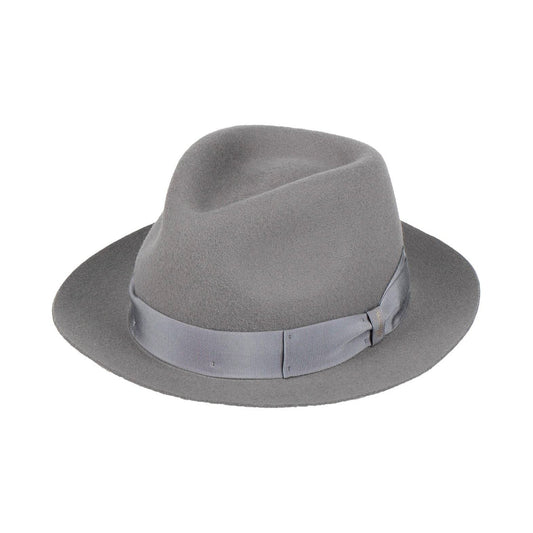 Borsalino Brushed Felt Grey