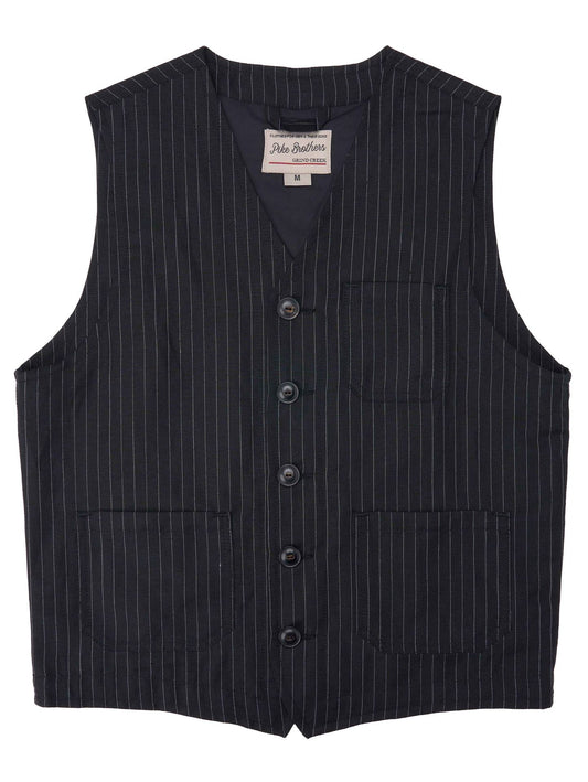 Pike Brothers 1937 Roamer Vest Chicago Black