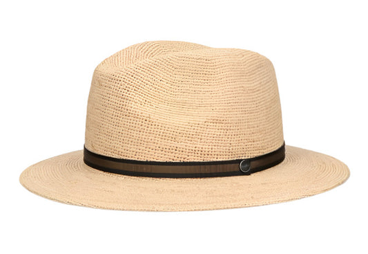 Borsalino Raffia Crochet Fine