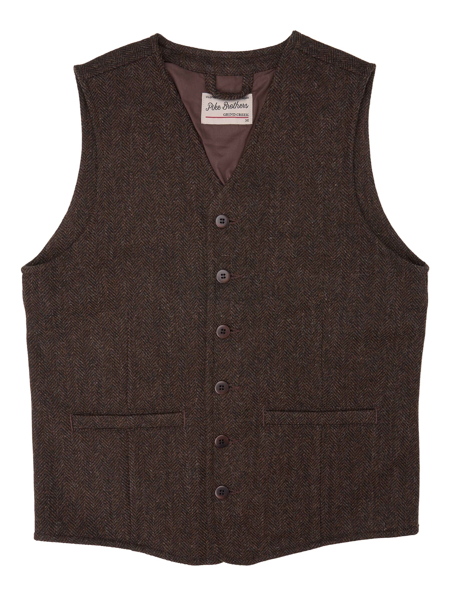 Pike Brothers 1905 Hauler Vest Upland Brown