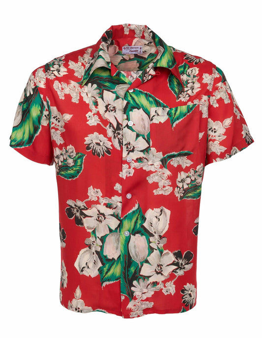 Pike Brothers 1947 Albert Shirt Pulemoku Red