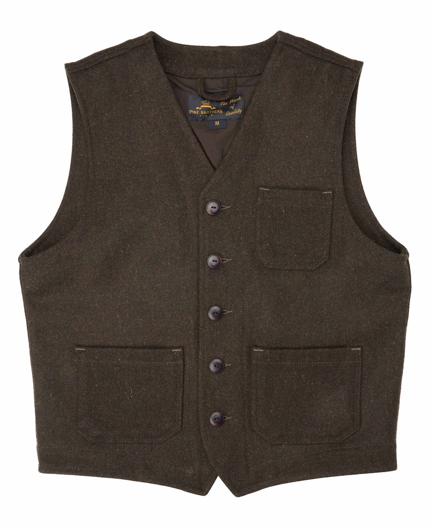 Pike Brothers 1937 Roamer Vest Beaver Green