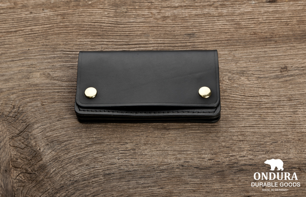 Ondura Classic Biker Wallet Black