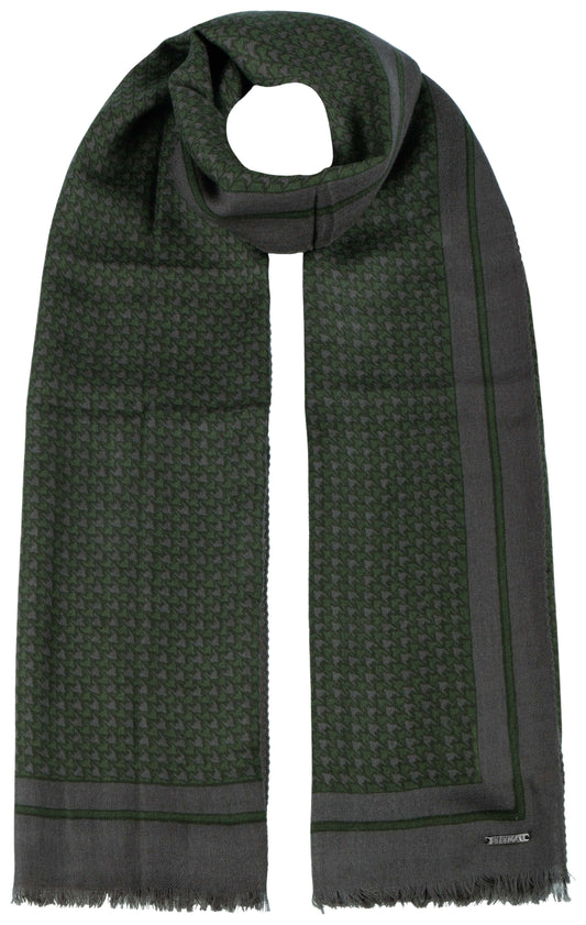 Stetson Scarf Wool Pepita 35