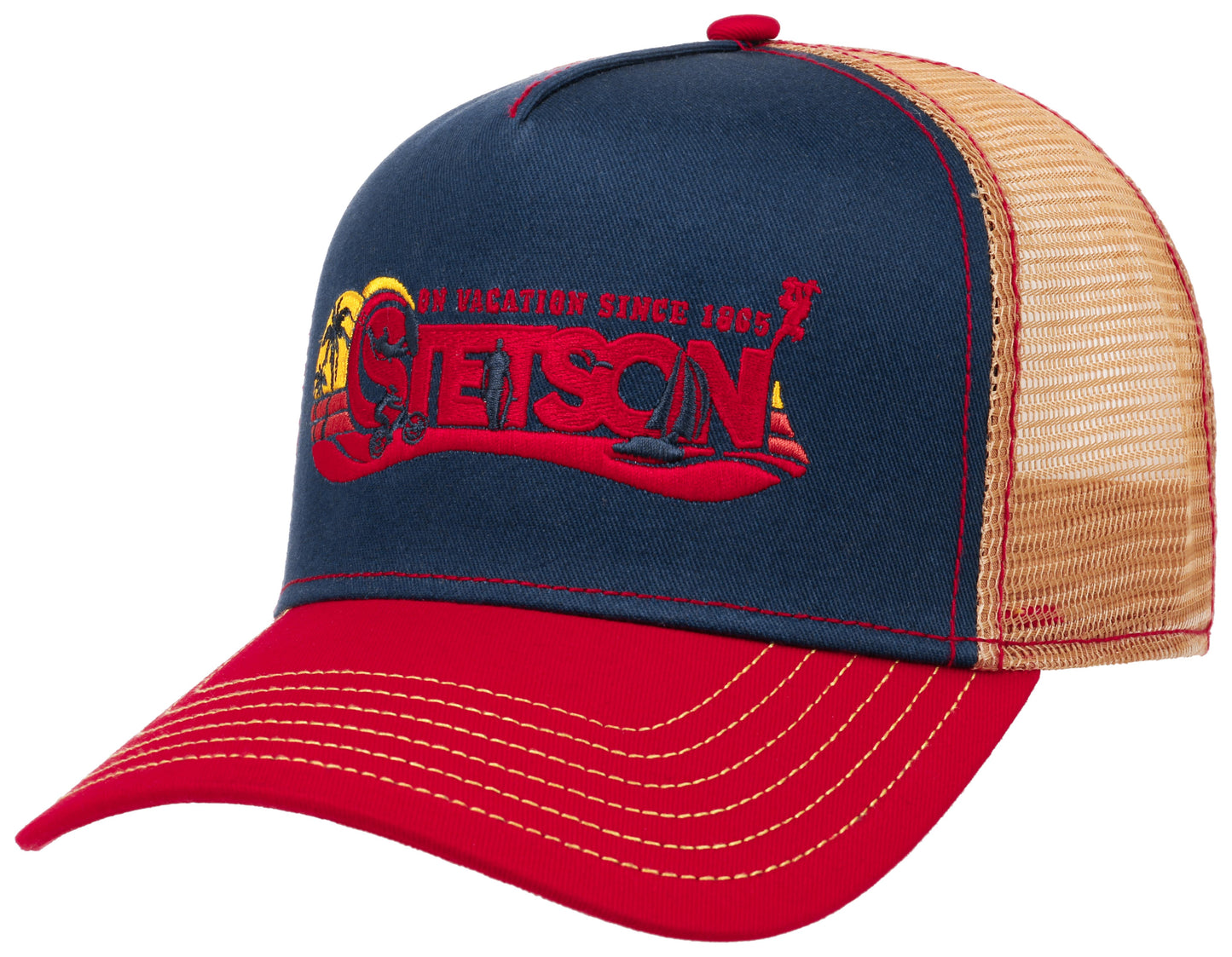 Stetson Trucker Cap On Vacation 82