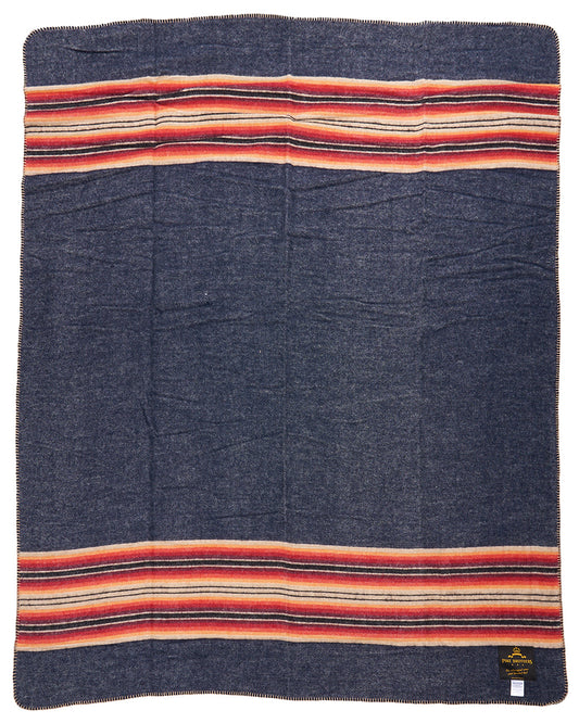 Pike Brothers 1969 Denakatee Wool Blanket Navy